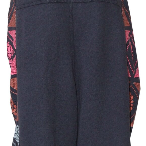 Free People Movement Team Spirit Embroidered Sweatpants Blue Pants L - Picture 6 of 6